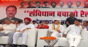 उत्तराखंड कांग्रेस ने निकाली ‘संविधान बचाओ’ रैली, बड़ी संख्या में पार्टी के नेता और कार्यकर्ता हुए शामिल